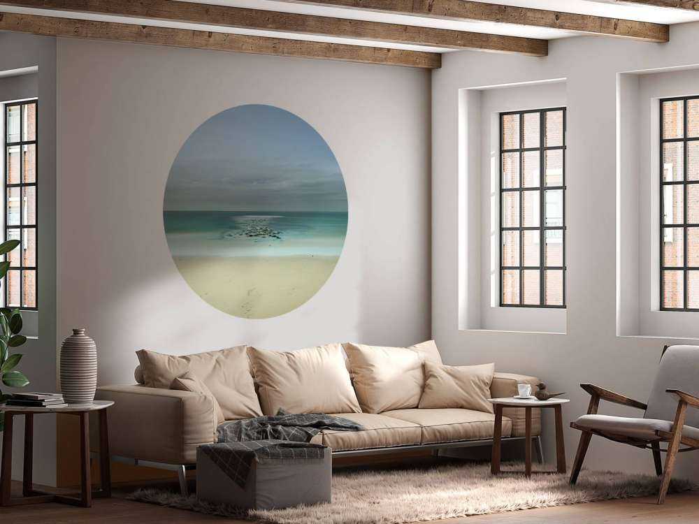 Mare calmo con gabbiani