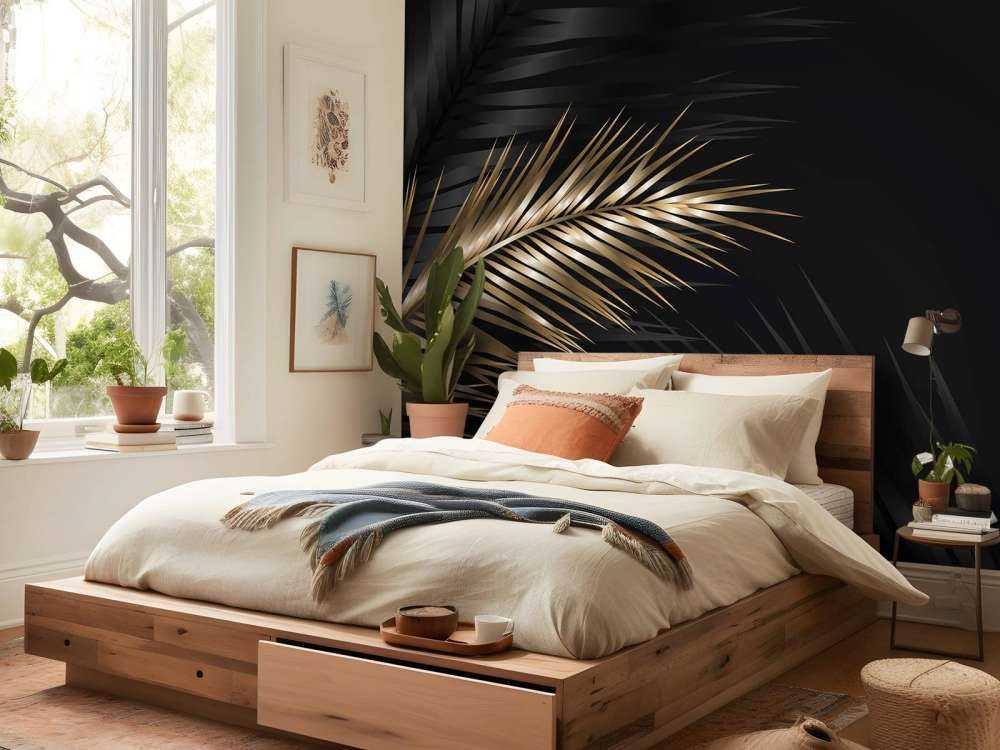 Foglie di palma ornate