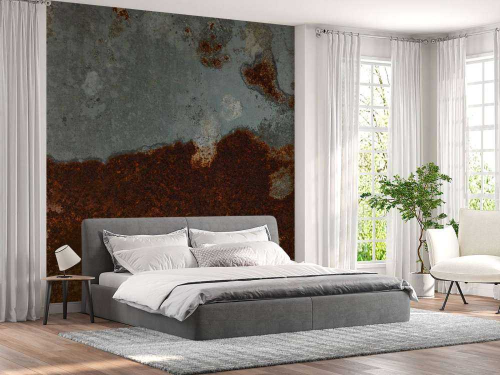 Struttura arrugginita