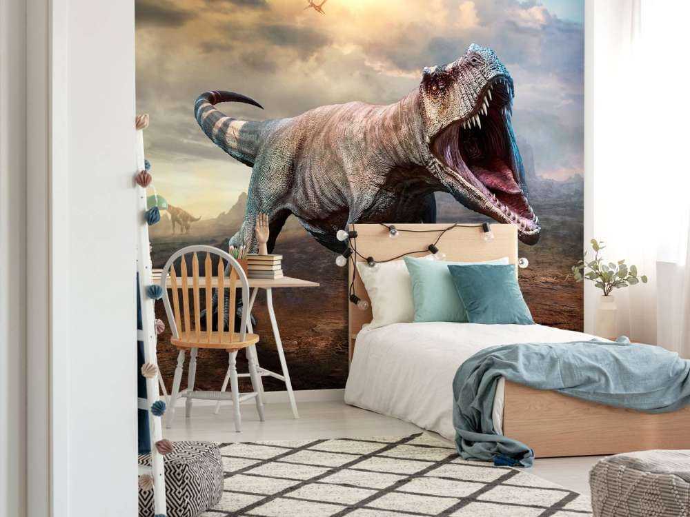 Tyrannosaurus Rex aggressivo