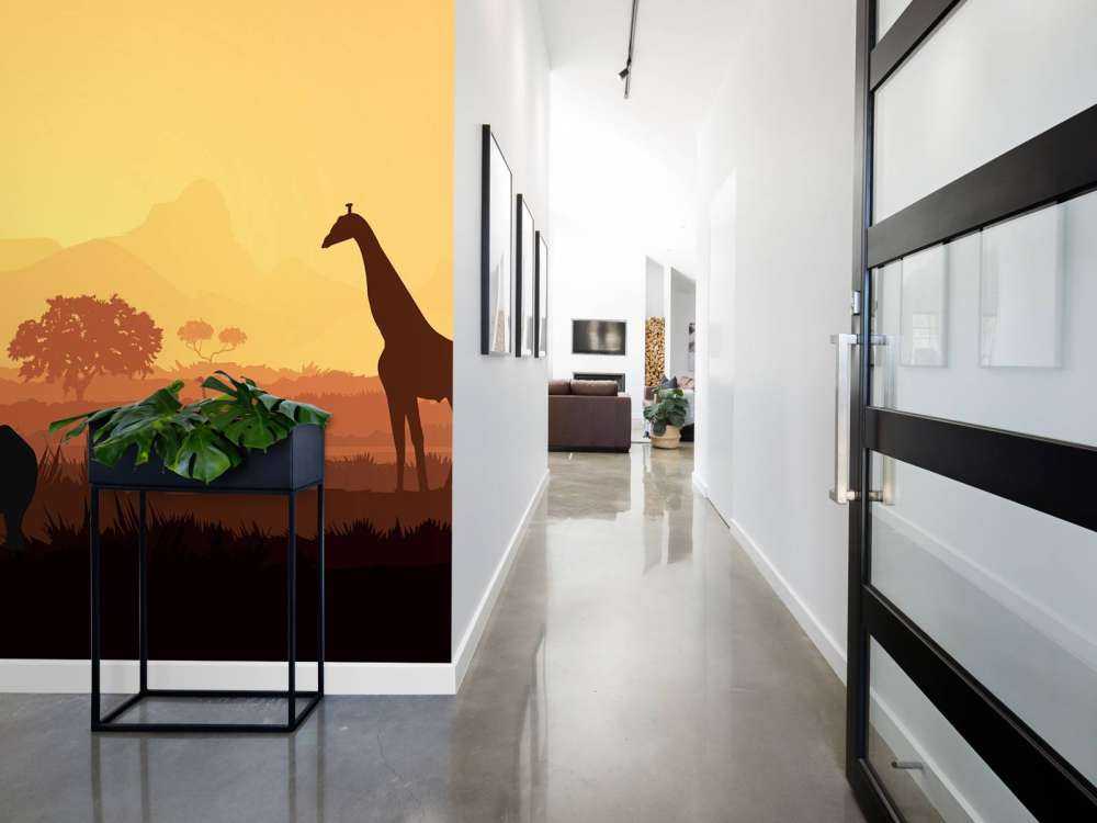 Animali selvatici nella savana