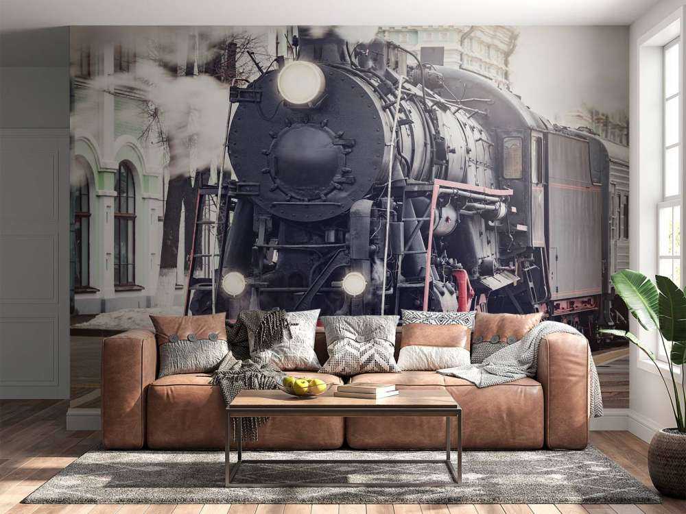 Treno a vapore a vapore