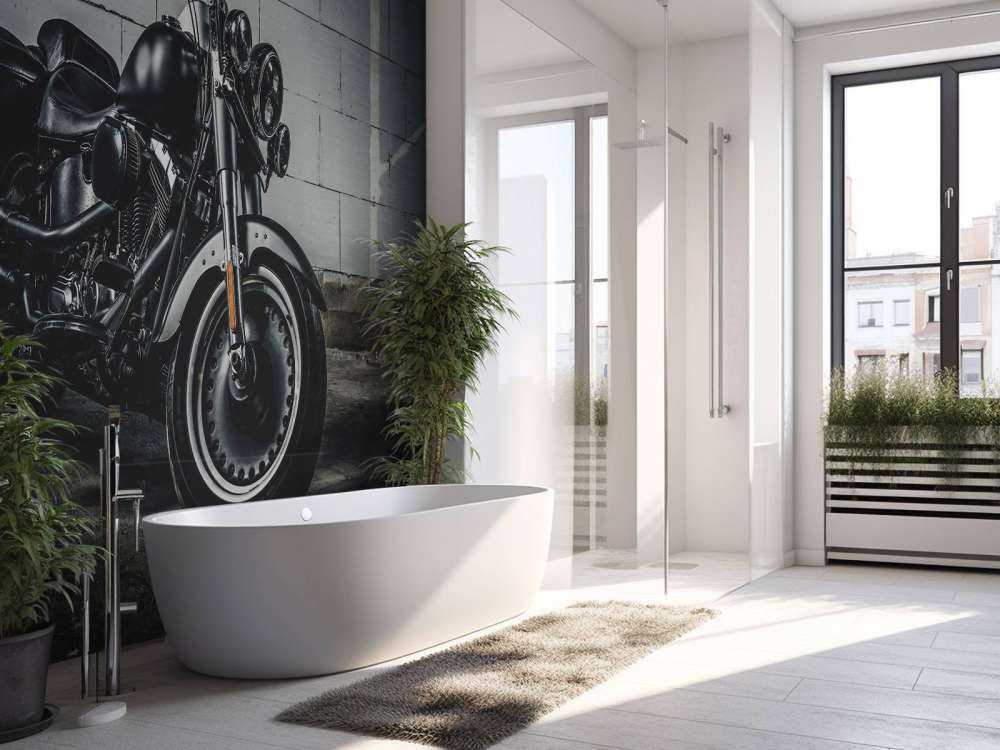 Motore splendidamente lucidato