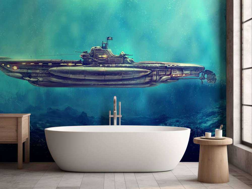 Sottomarino pirata nel mondo sottomarino