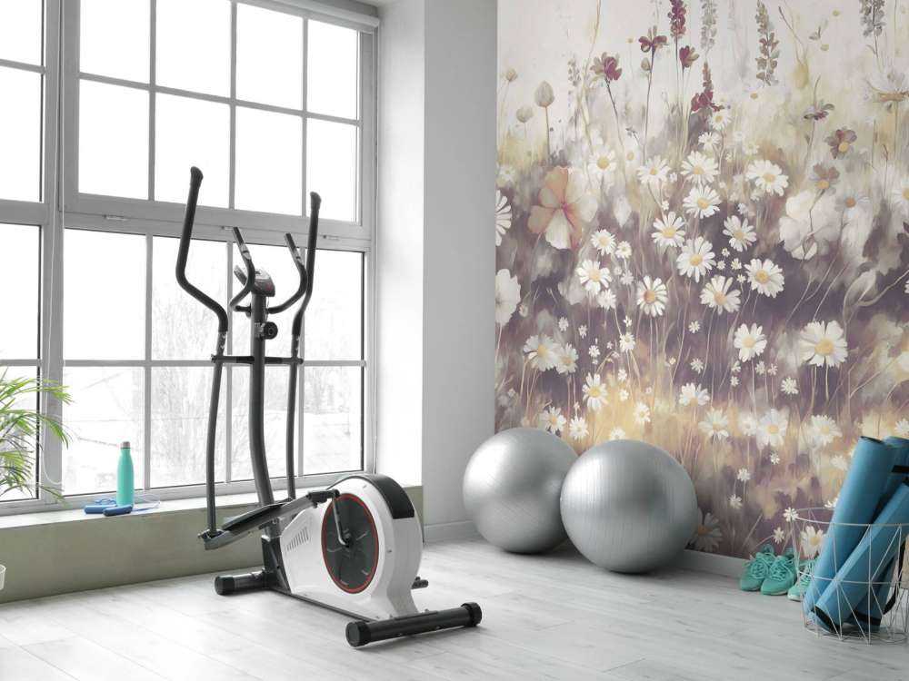 Lussureggiante Verde dell'Estate Marrone Dorato