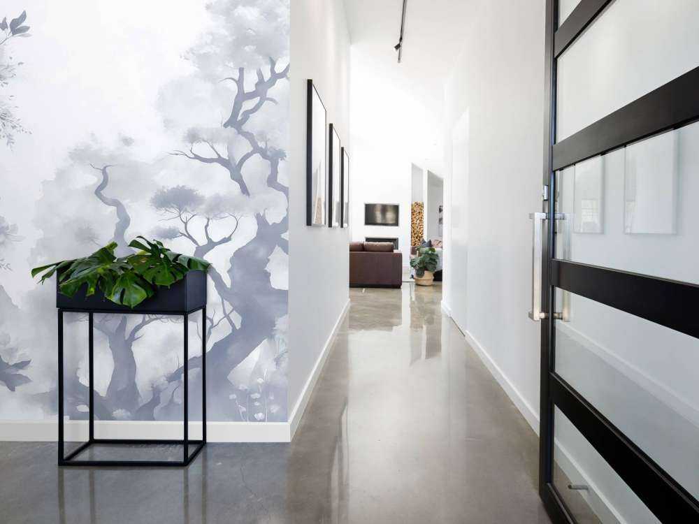 Alberi in fiore Marrone