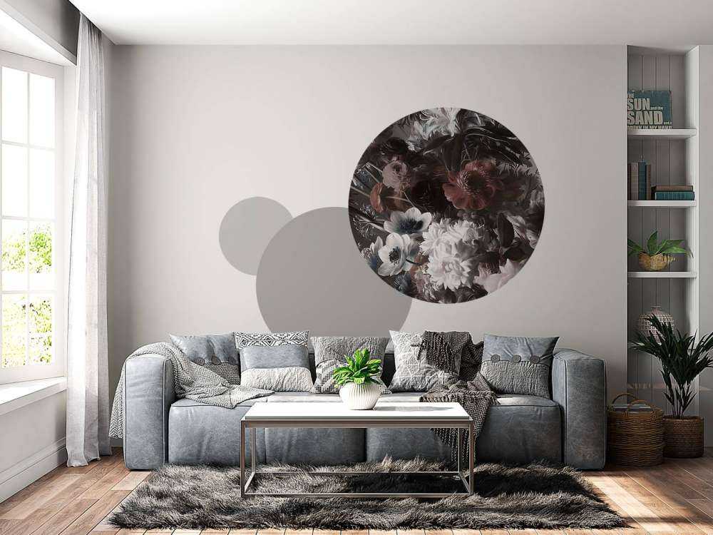 Grande bouquet con anemoni rosa