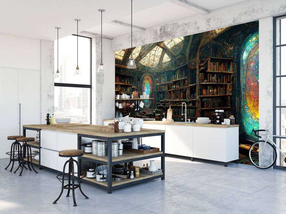 Betoverde boekenzaal