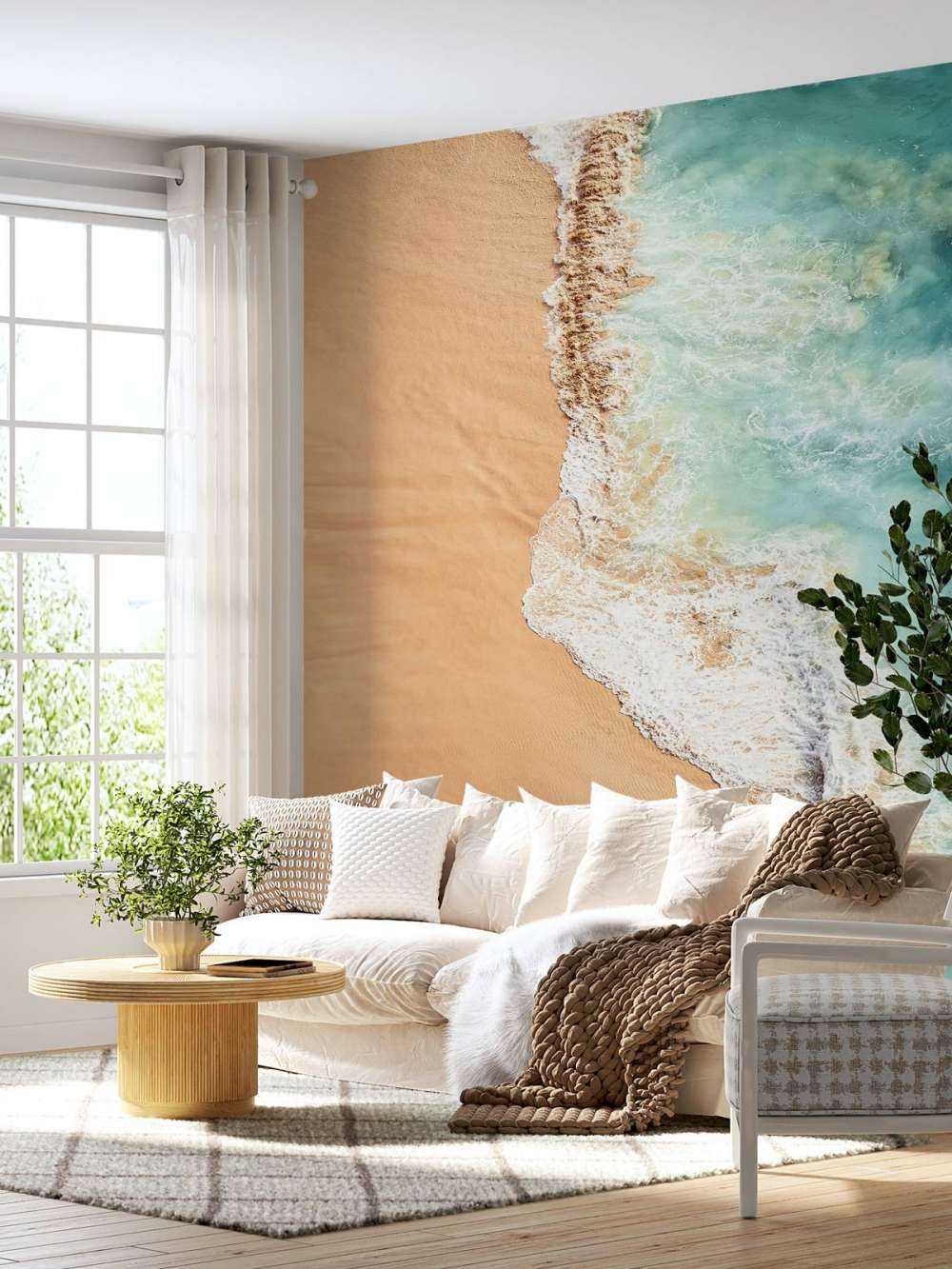 Vista aerea delle onde