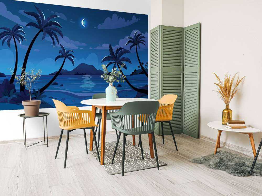 Bella vista di notte