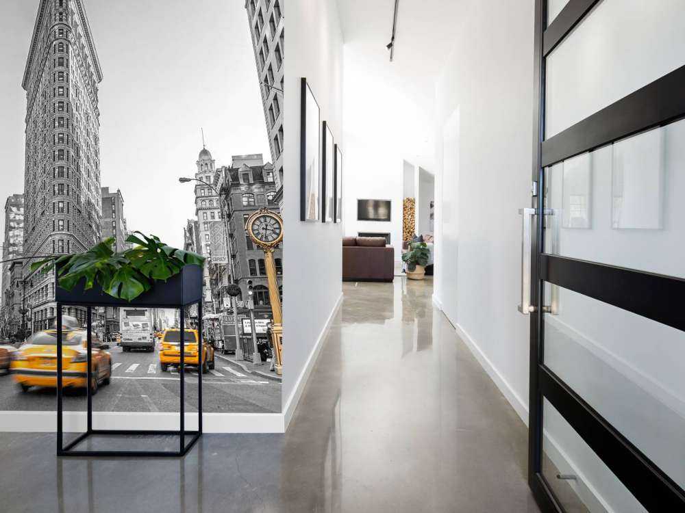 Strada affollata a New York