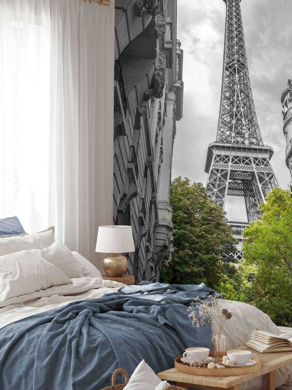 Torre Eiffel in bianco e nero