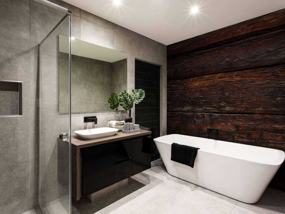 Legno scuro bruciato