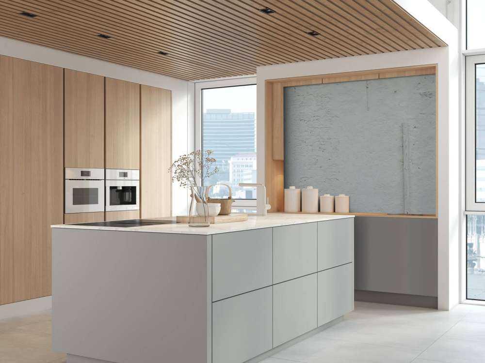 Muro con stucco bianco e trave