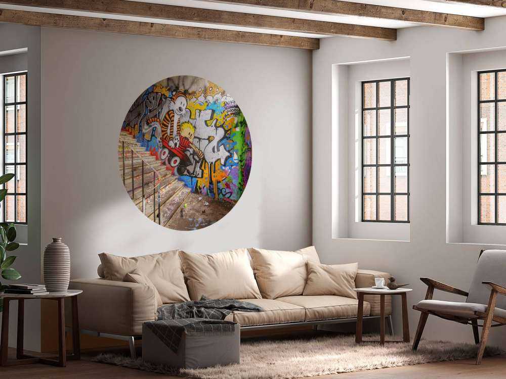Graffiti con scale