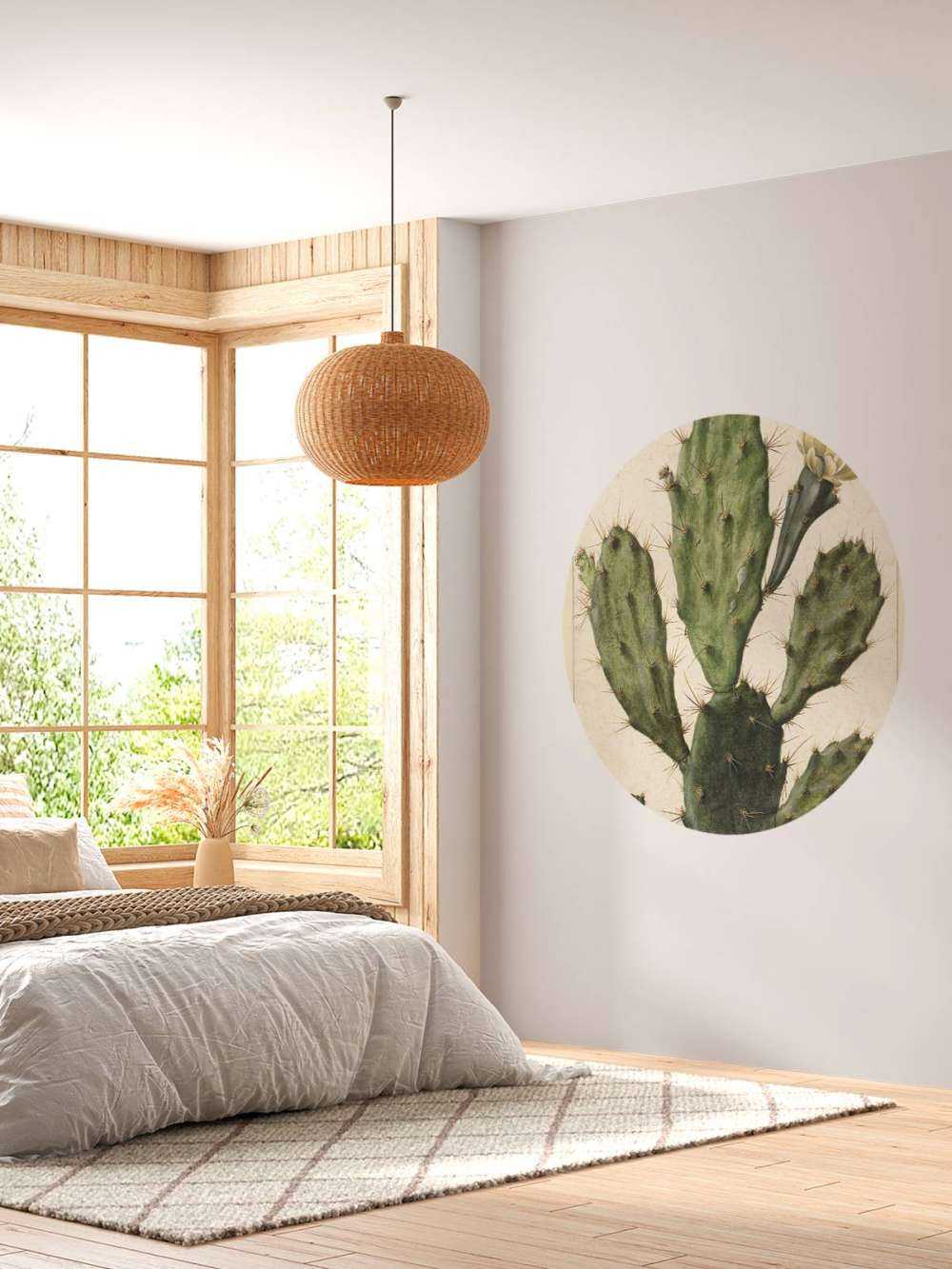 Cactus di fico in fiore