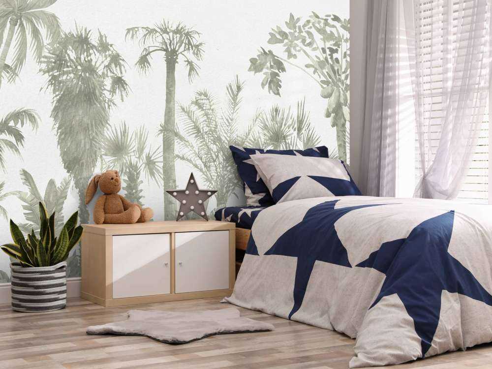 Tema della giungla in verde