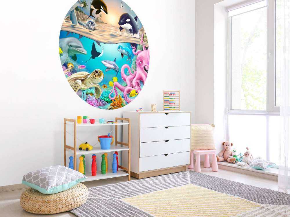 Under and over the sea