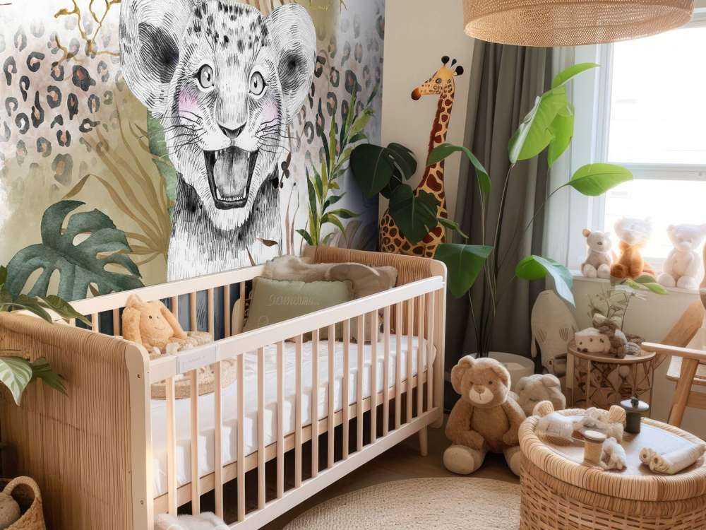 Piccolo leone di Savana