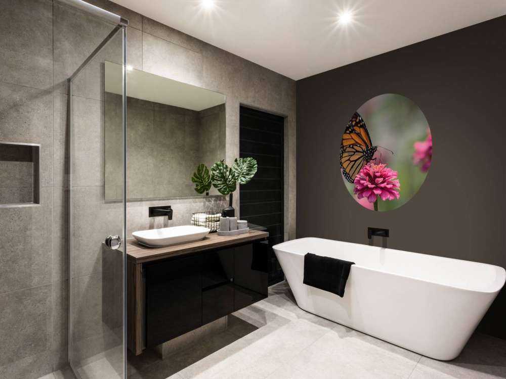 Una farfalla monarca