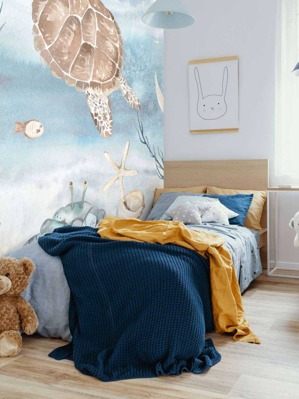 Acquerello tartaruga marina