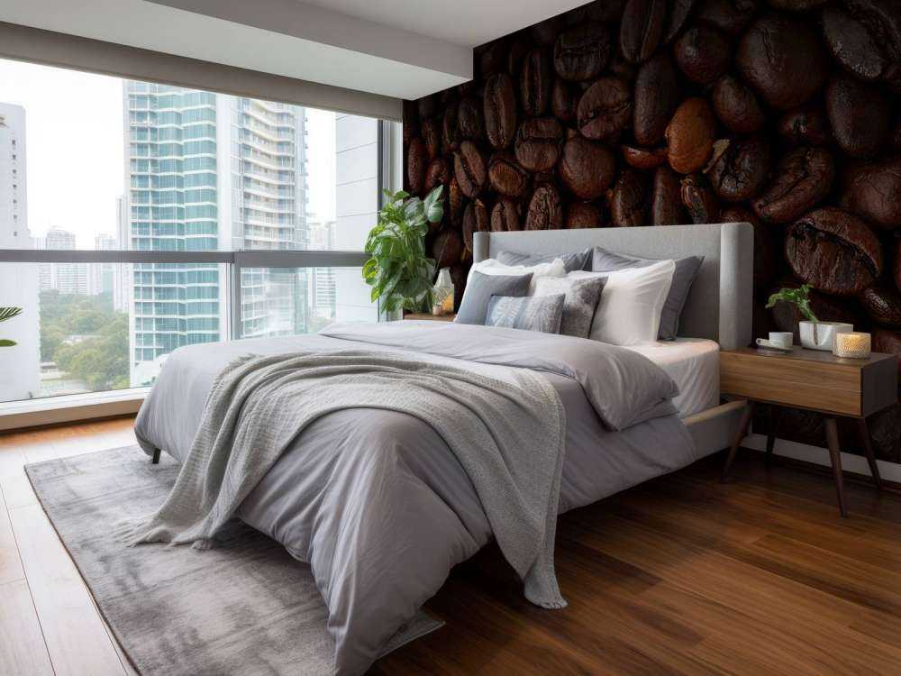 Chicchi di caffè in primo piano