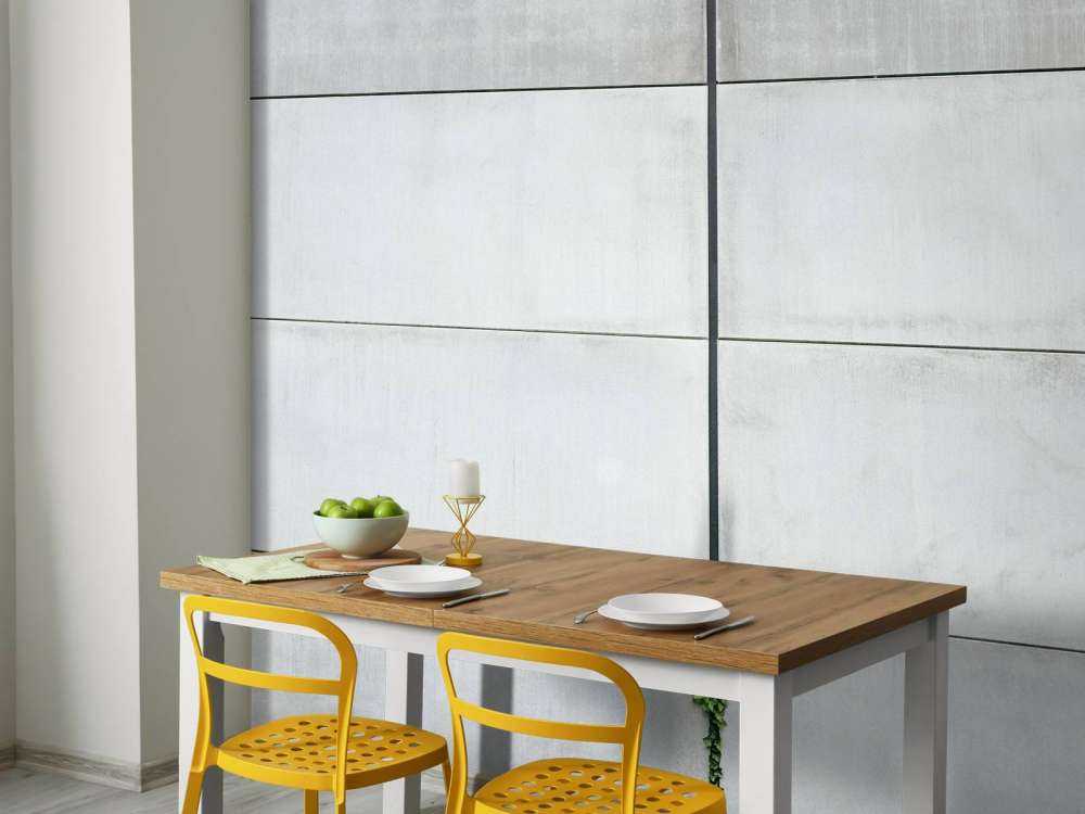 Parete di lastre di calcestruzzo 