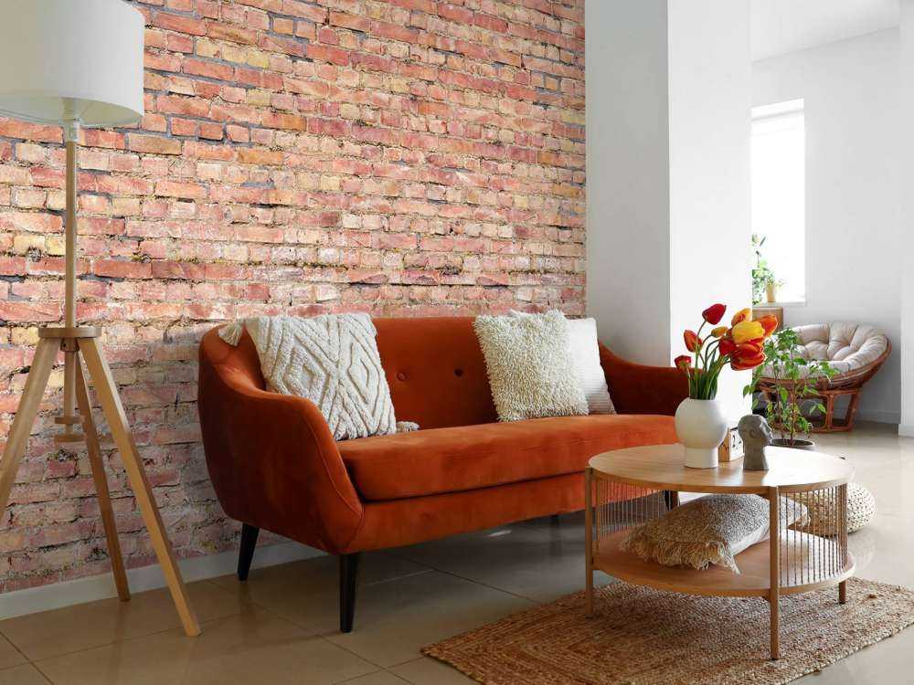 Vecchio muro in mattoni