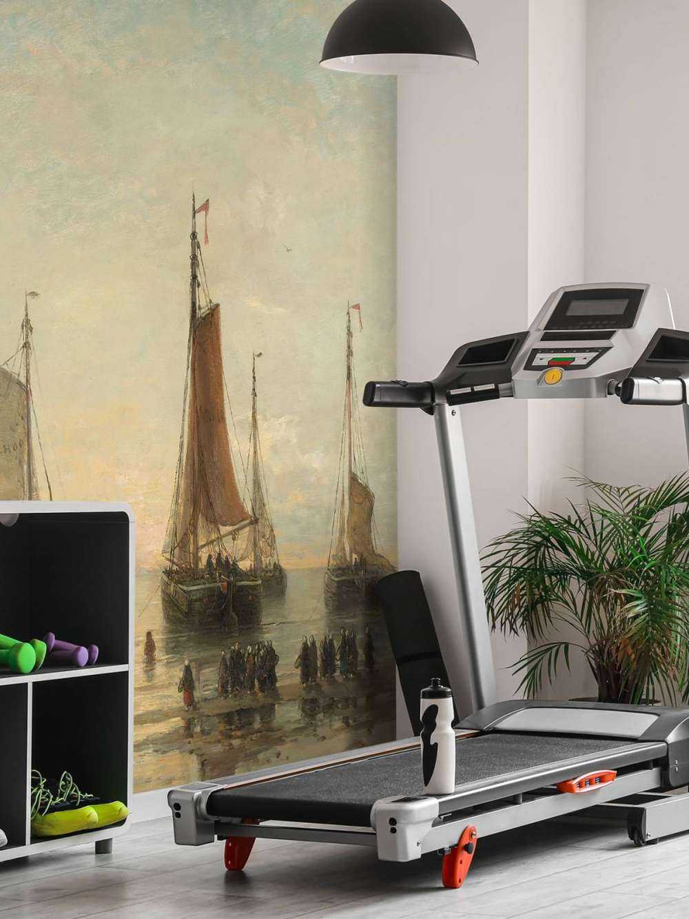 Bombe di Scheveningen all'ancora