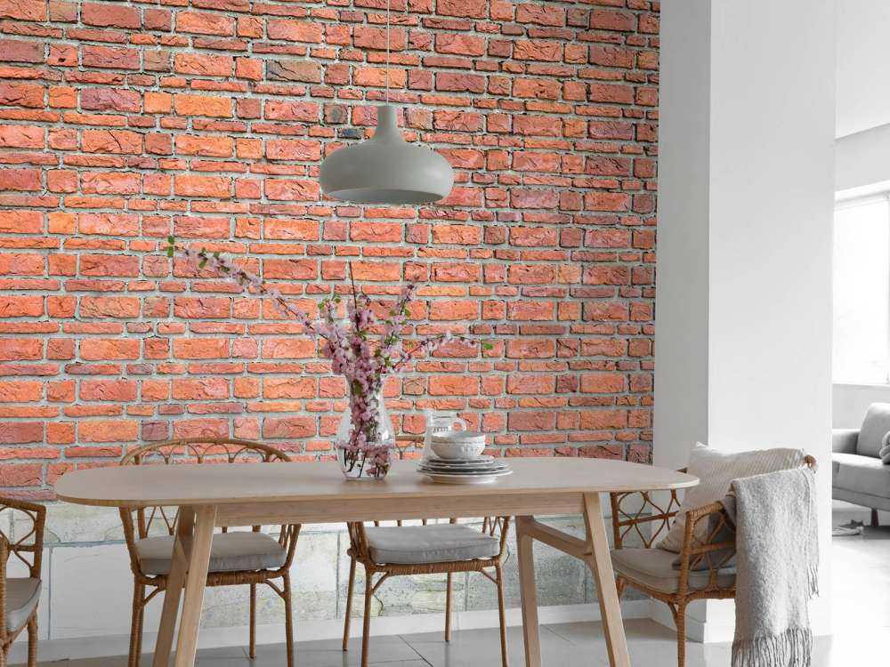 Mattoni con calcestruzzo vecchio 