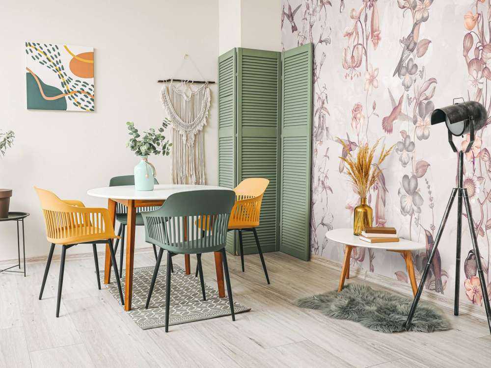 Fiori di prato e giardino rosa antico