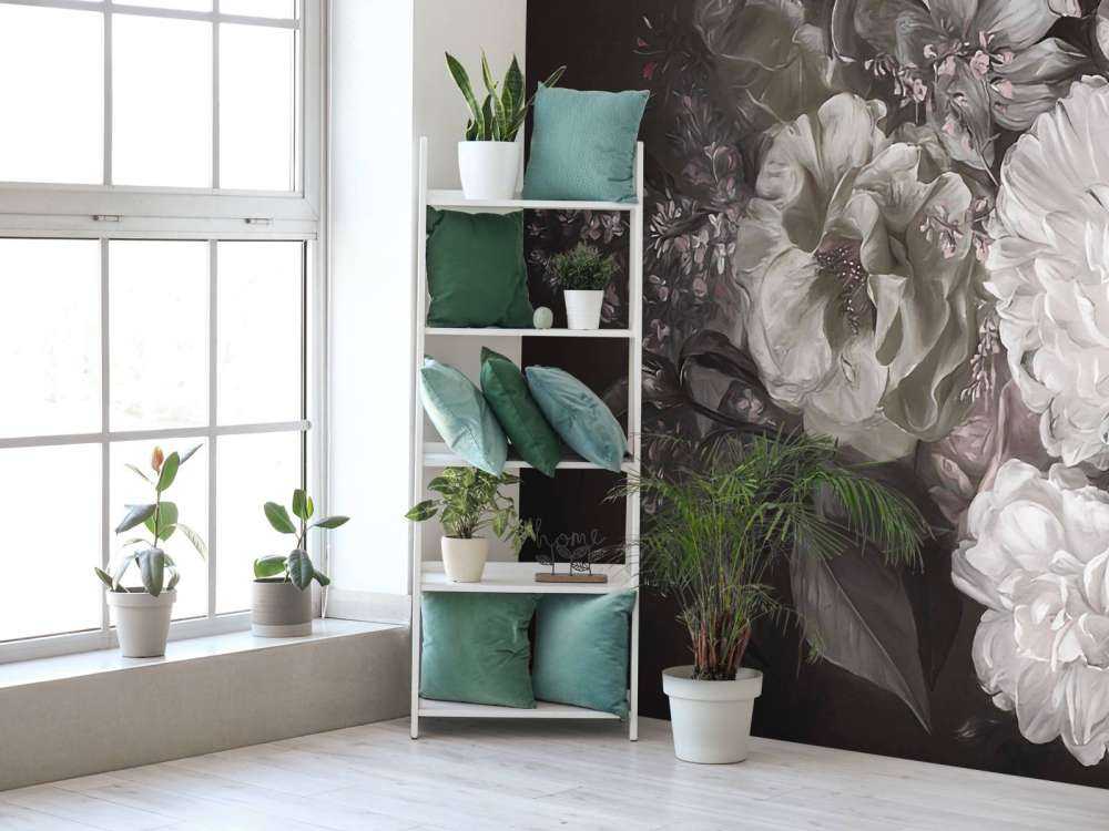 Bouquet con lilla verde