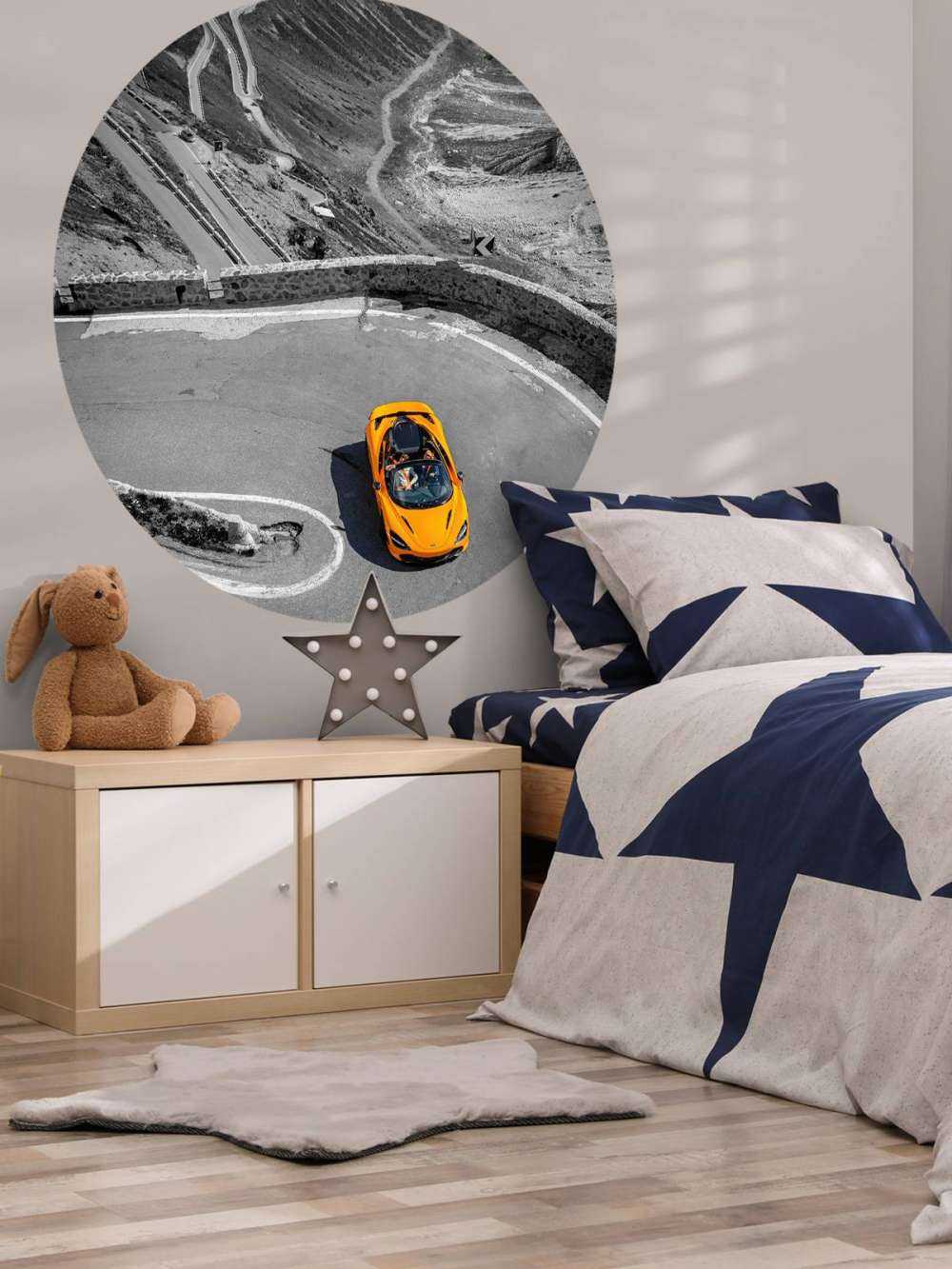 McLaren op Stelviopas - colore spot