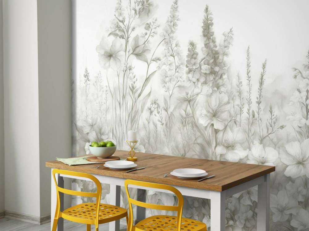 Giardino inglese tenero - verde menta