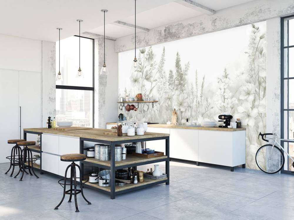 Giardino inglese tenero - verde menta