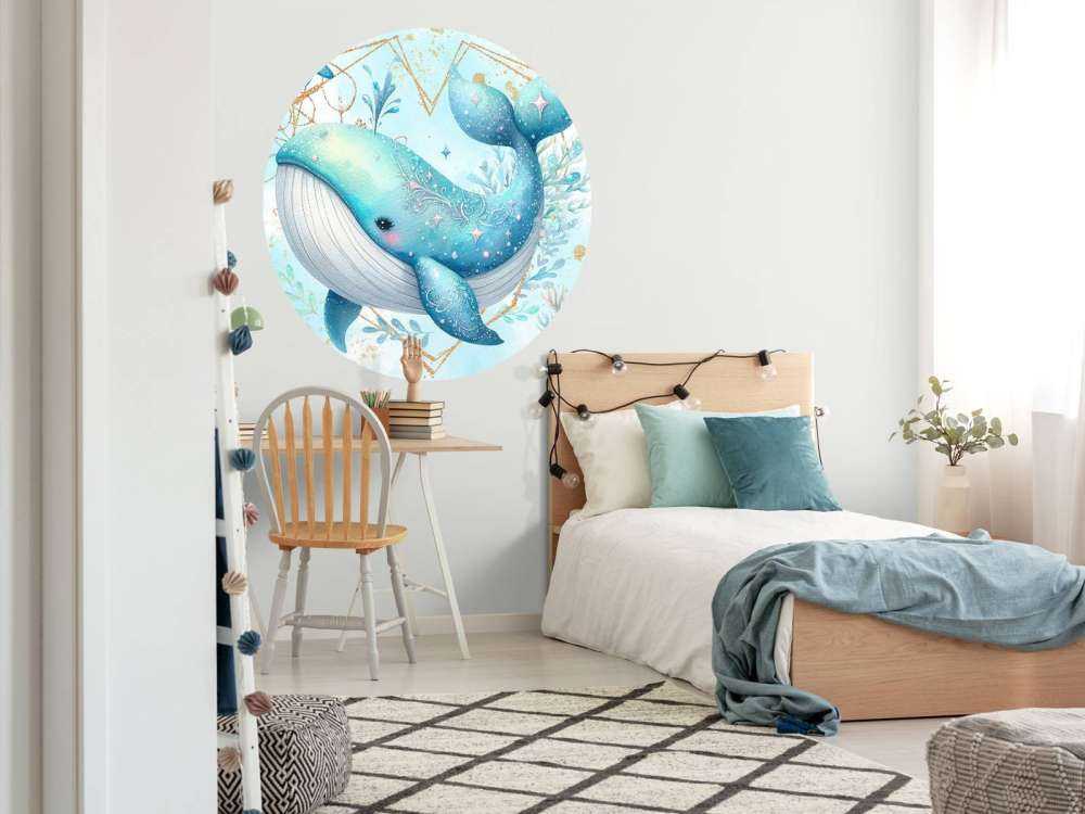 Balena magica nei sogni dell'oceano