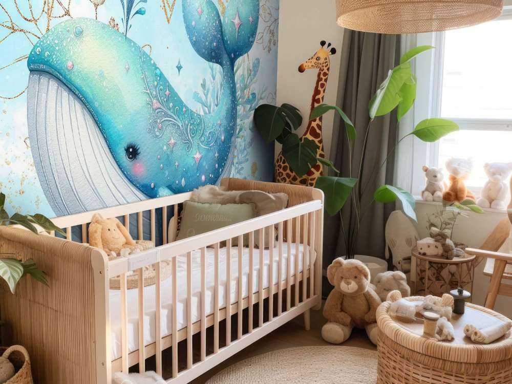 Balena magica nei sogni dell'oceano