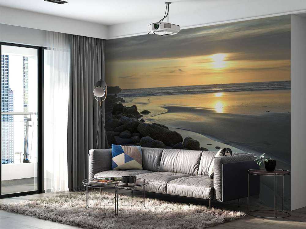 Tramonto in spiaggia