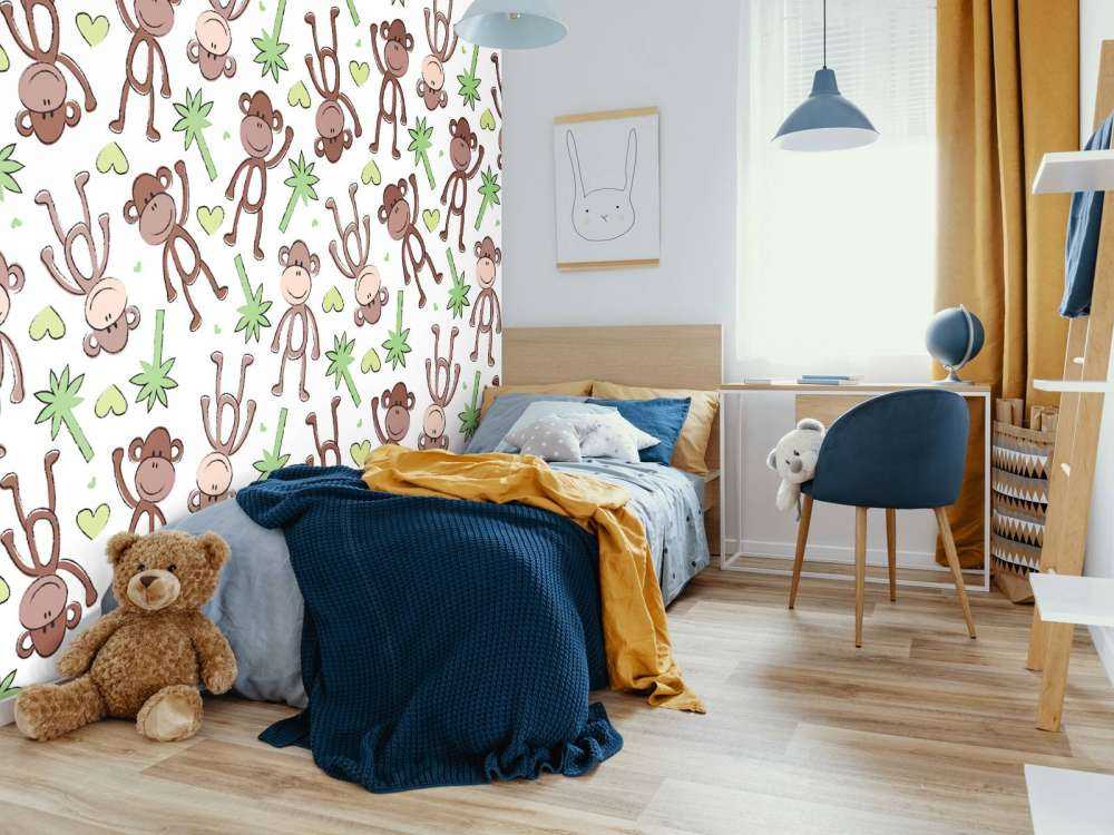 Scimmie e palme
