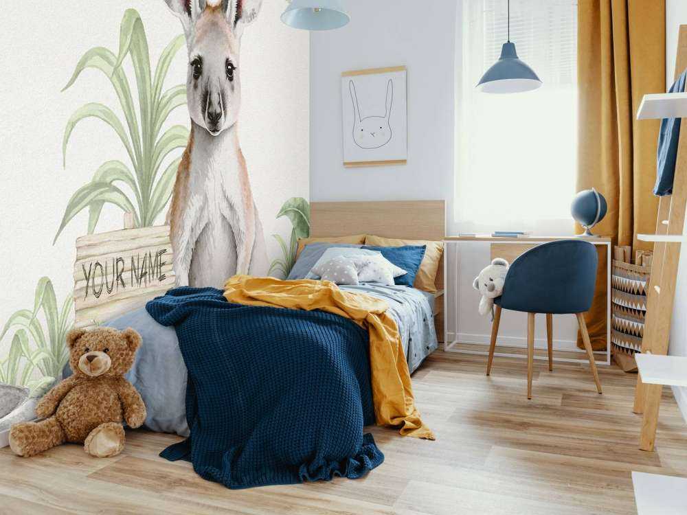 Baby canguro della giungla