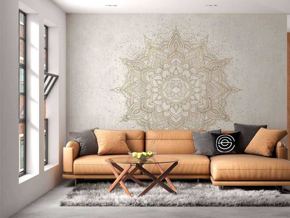 Mandala Golden Sparkling - beige