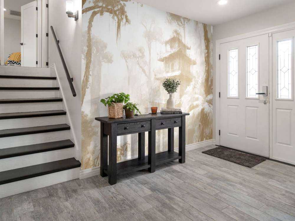 Capanna Nascosta nella Foresta Nebbiosa, taupe