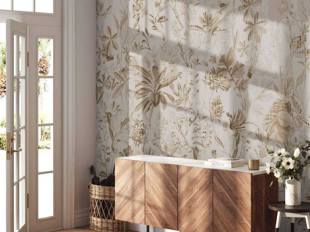 Giardino Gerbarium Sepia Chiaro