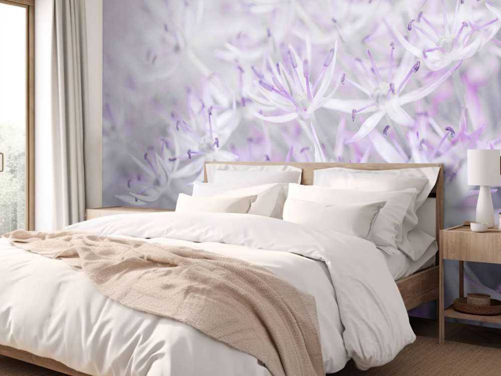 Primo piano di fiori di Allium