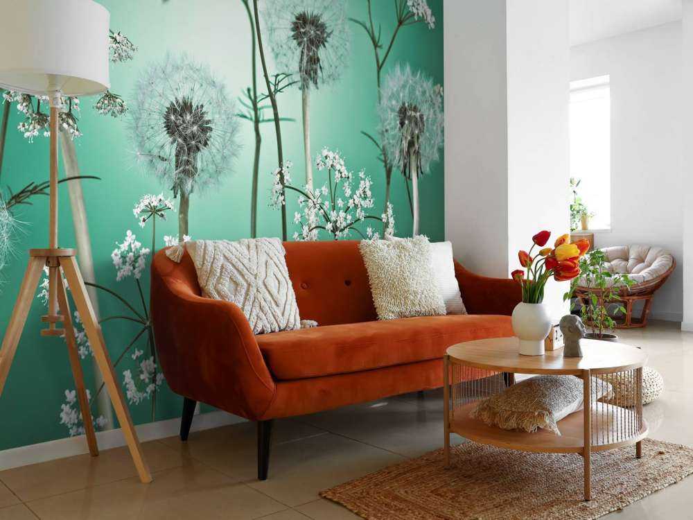 Fantasia del prato turchese