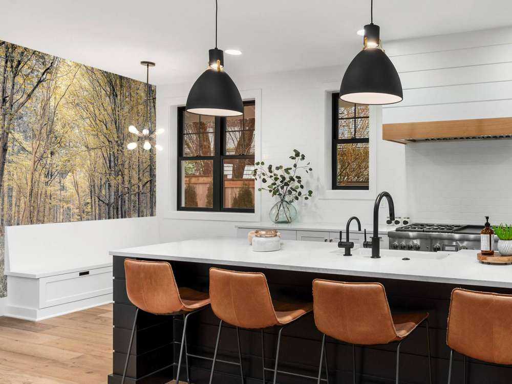 Strada forestale in autunno