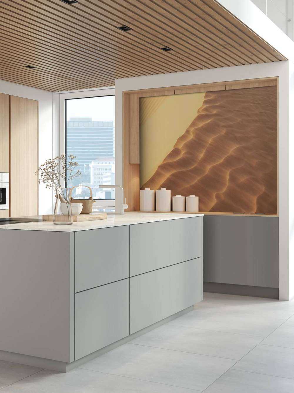 Dune di sabbia dall'alto