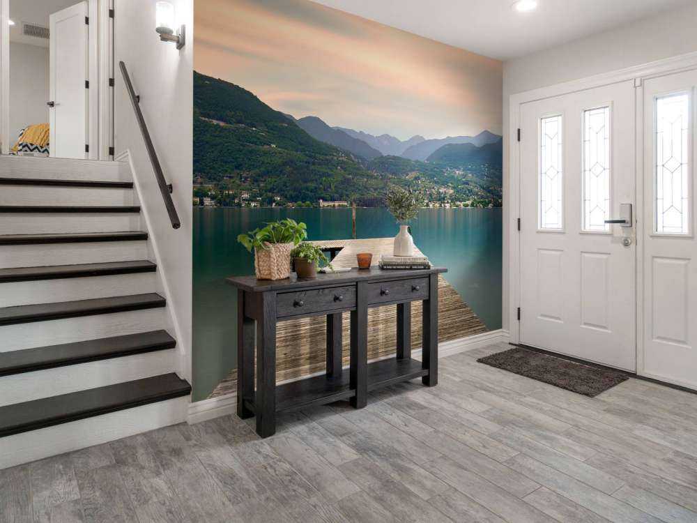 Pontile sul lago di Garda