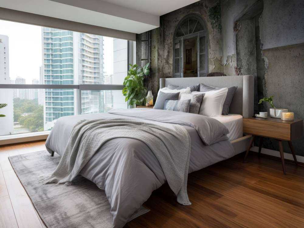 Corridoio in casa abbandonata