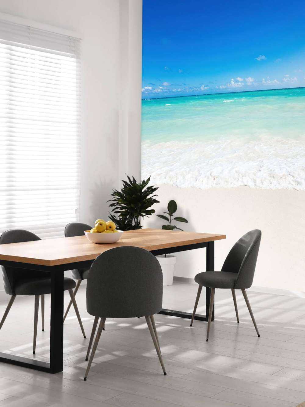 Spiaggia bianca e onde